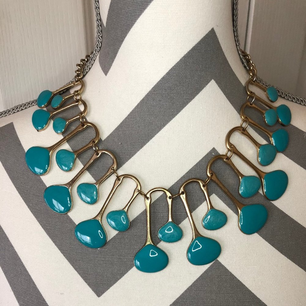 Marsha Turquoise-drop Necklace